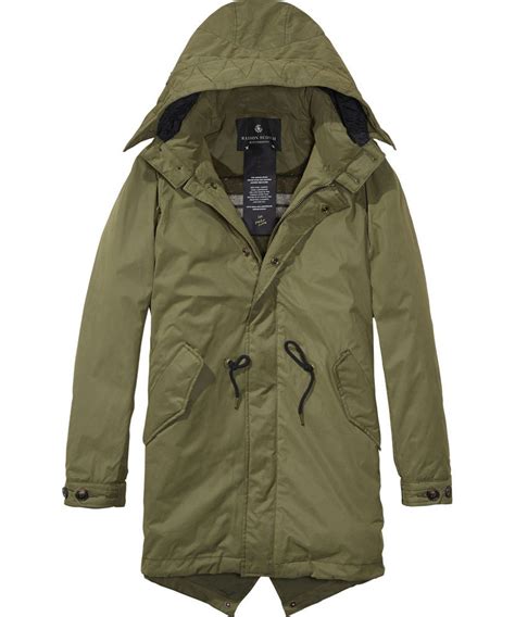 Technical Wool Parka 